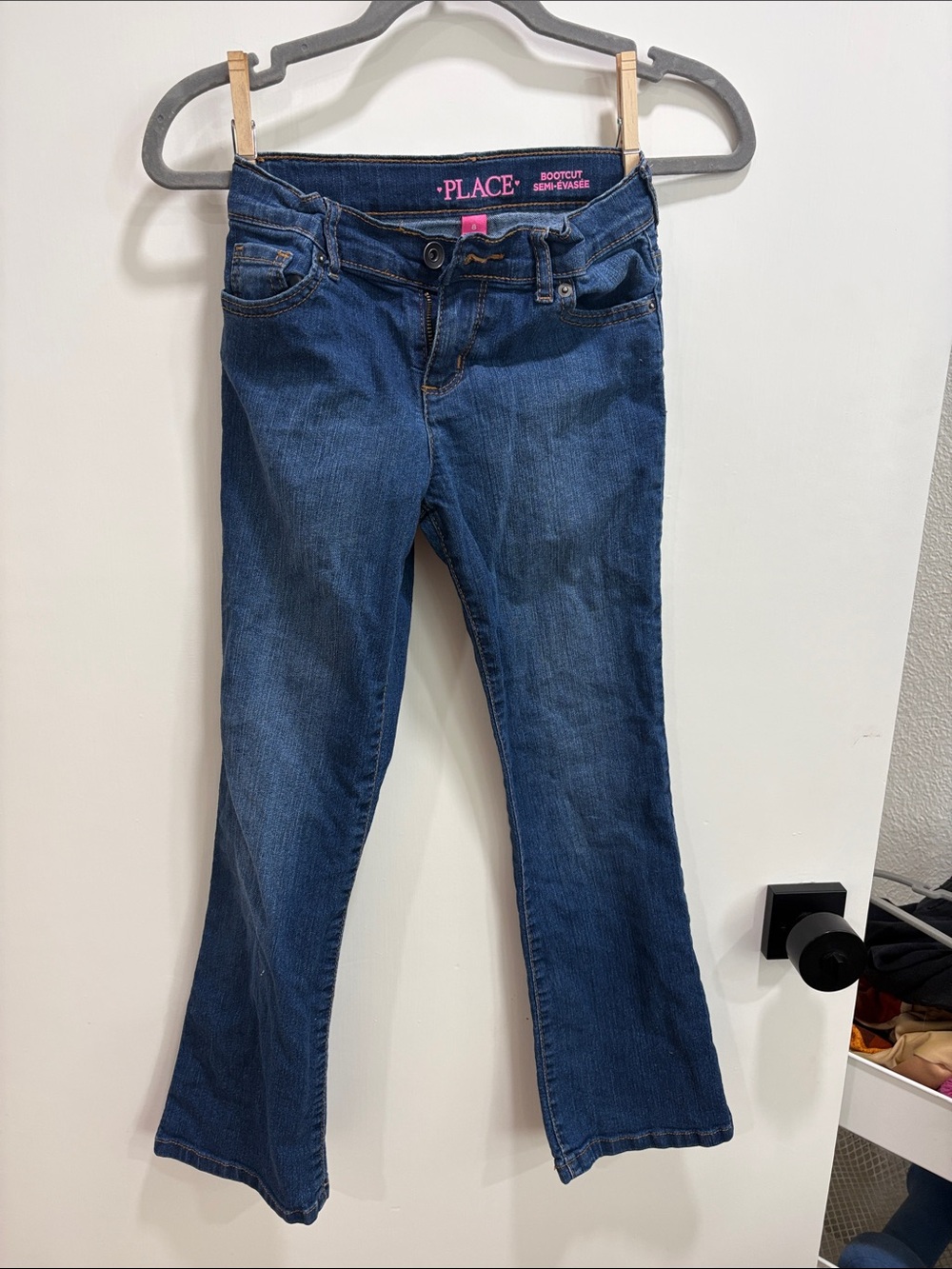 The Children's Place Dark Blue Flare Jeans